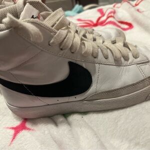 Nike White and Gray Sneakers